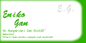 eniko gan business card
